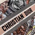 Сумка Christian Dior Book 41 женский текстиль графитовый 74160-4