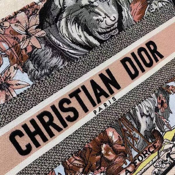 Сумка Christian Dior Book 41 женский текстиль графитовый 74160-4