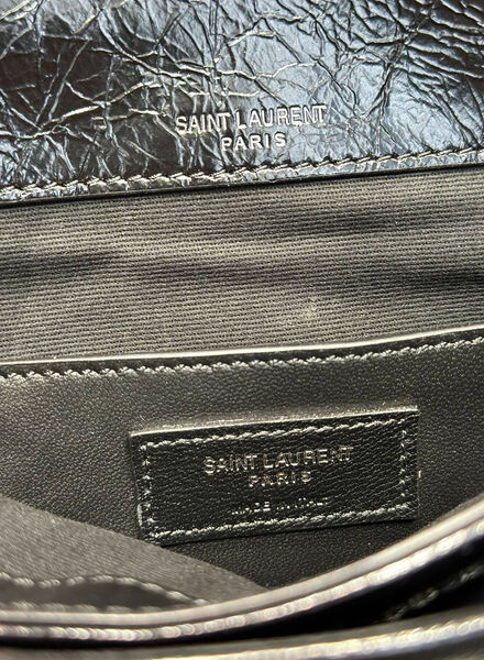 Сумка Saint Laurent Niki Small женский кожа черный 160380-6