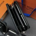 Портмоне Louis Vuitton мужской кожа черный 61887-2