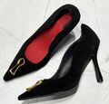 Туфли Schiaparelli женский замша черный 172644-1