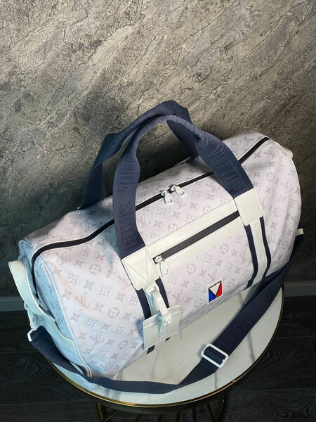 Дорожная сумка Louis Vuitton мужской кожа белый 167112-2