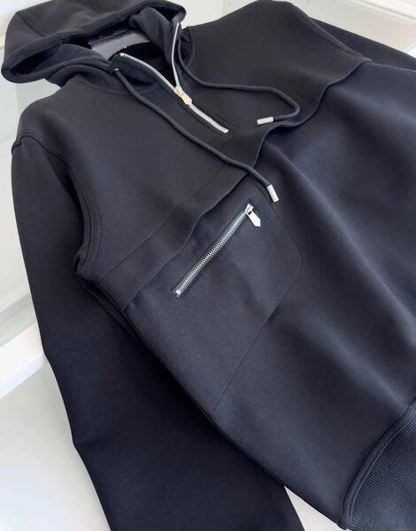 Мужская толстовка Hermès мужской черный 166573-4