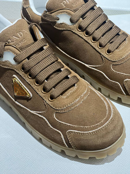 Кеды Prada женский замша 157274-2