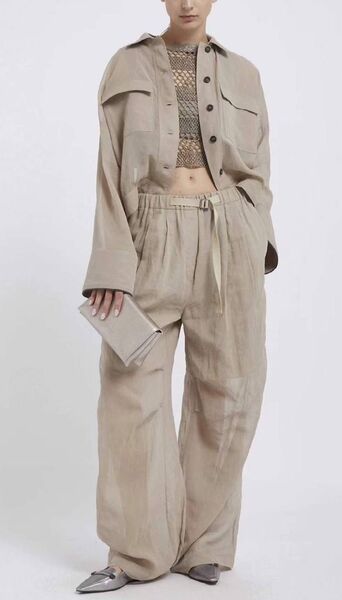 Костюм Brunello Cucinelli женский графитовый 144862