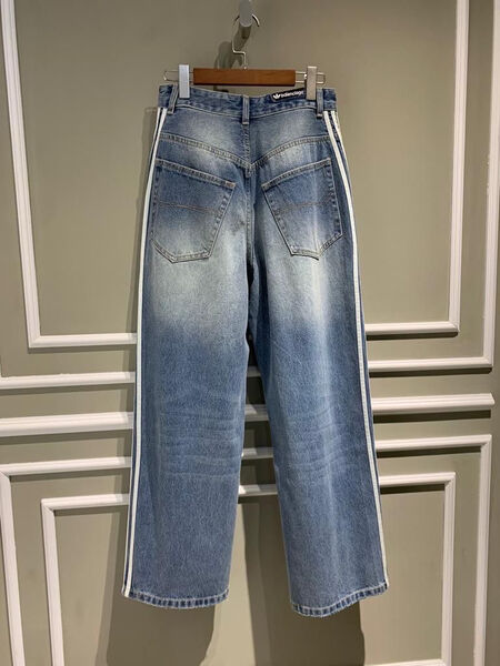 Джинсы Balenciaga женский джинса бирюзовый 101288-2