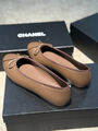 Балетки Chanel женский кожа 191332-3