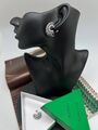 Серьги Bottega Veneta графитовый 175527-2
