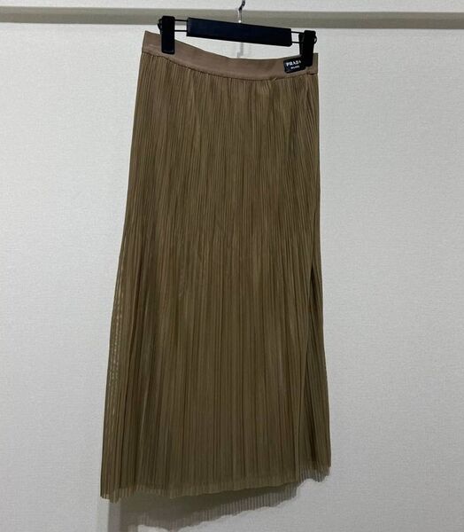 Юбка Prada женский болотный 139951