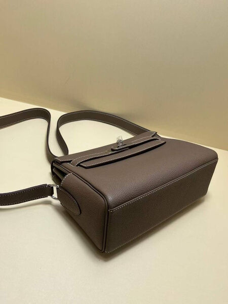 Мужская сумка мессенджер Hermès мужской кожа 142949-6