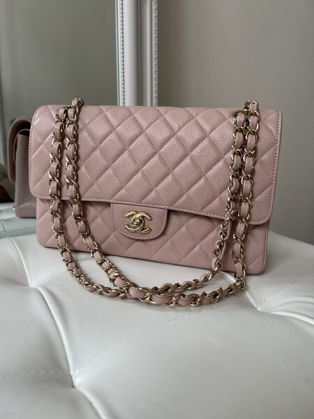 Сумка Chanel 2.55 женский кожа розовый 102719-3