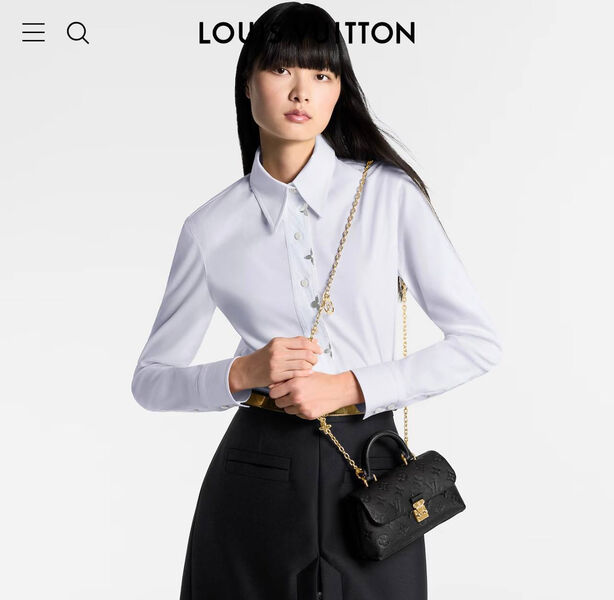 Сумка Louis Vuitton женский кожа черный 174315-2