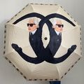 Зонт Chanel бежевый 22872-1