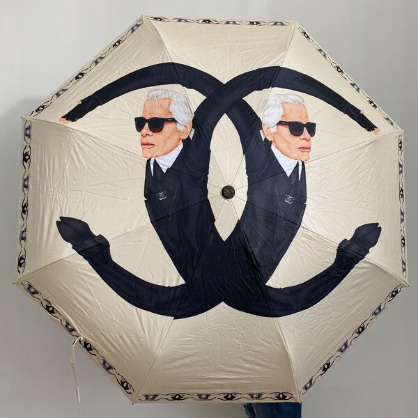 Зонт Chanel бежевый 22872
