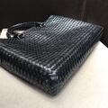 Портфель Bottega Veneta мужской кожа черный 61978-2