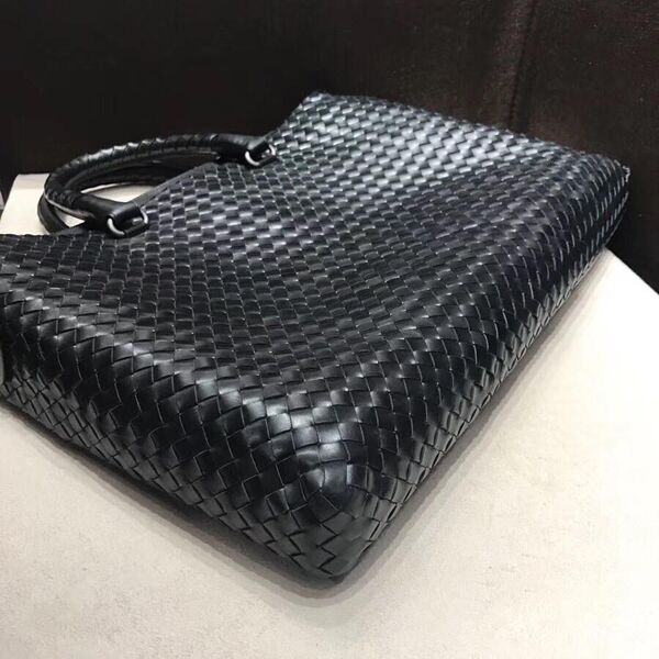 Портфель Bottega Veneta мужской кожа черный 61978-2