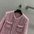 Пиджак Chanel женский твид оранжевый 195233-2