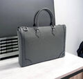 Мужской портфель Louis Vuitton мужской кожа черный 100067-4