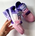 Кросоовки Louis Vuitton женский кожа розовый 144512-1