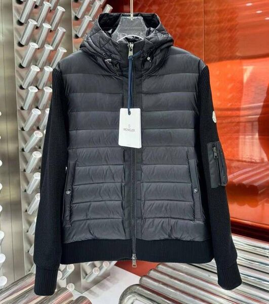 Мужская куртка Moncler мужской черный 161318