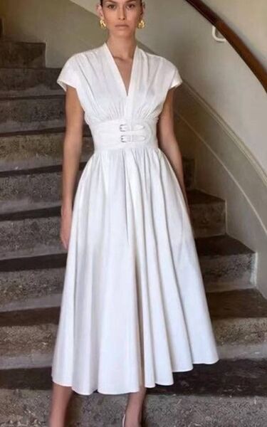 Платье Christian Dior женский белый 190092