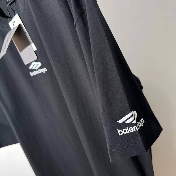 Мужская футболка Balenciaga мужской черный 172816-4