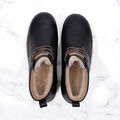 Мужские угги Ugg Mens Neumel мужской кожа черный 163618-2
