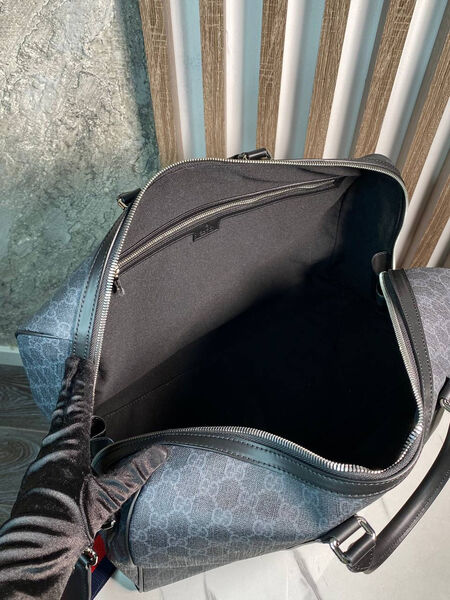 Дорожная сумка Gucci мужской канва графитовый 170730-5