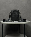 Мужская сумка мессенджер Bottega Veneta мужской кожа черный 200787-2
