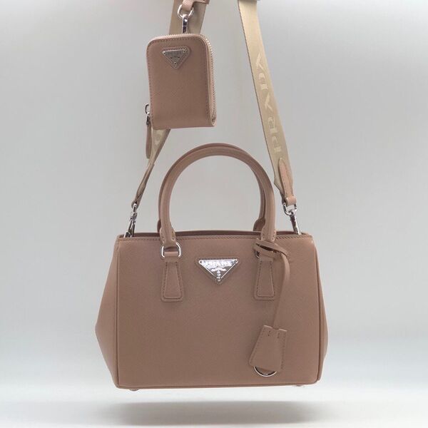 Сумка Prada женский кожа розовый 77058-3