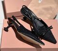Туфли Miu Miu женский стразы черный 138140-1