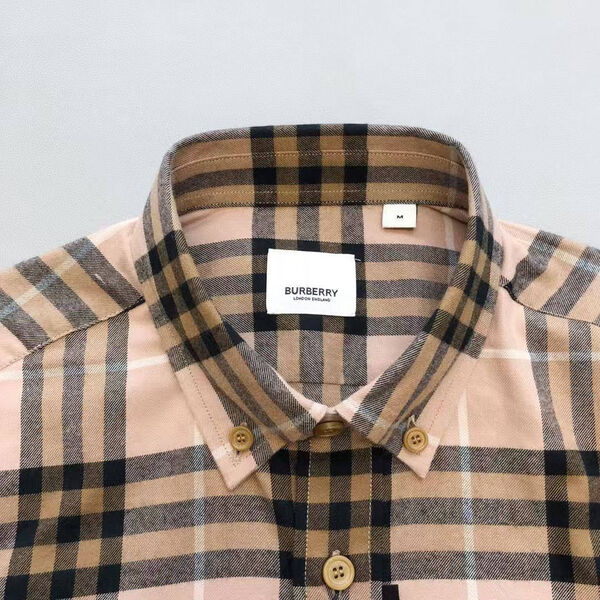 Мужская рубашка Burberry мужской бежевый 171692-6