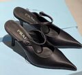 Туфли Prada женский кожа черный 147088-1