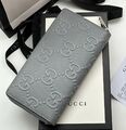 Мужской кошелек Gucci мужской кожа swift графитовый 105749