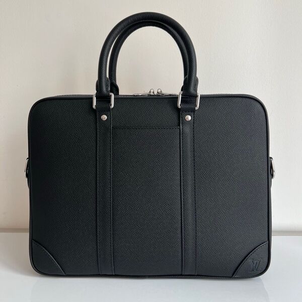 Мужской портфель Louis Vuitton мужской кожа черный 149871