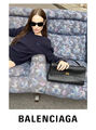 Сумка Balenciaga Bel Air женский кожа черный 180857-3
