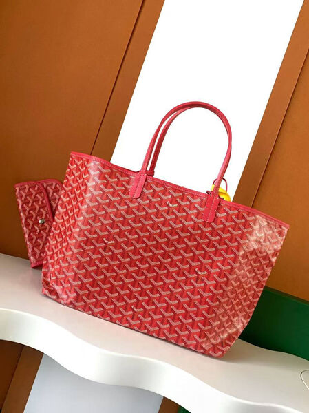 Сумка Goyard женский кожа бордовый 186472-2