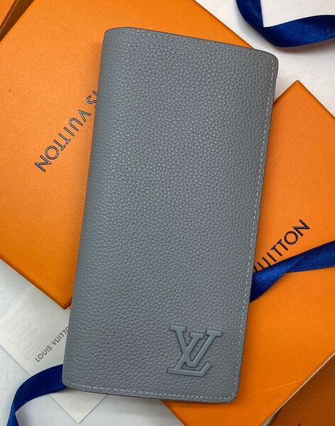 Мужской портмоне Louis Vuitton мужской кожа графитовый 200950