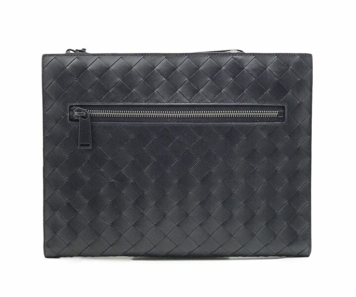 Мужская папка Bottega Veneta мужской кожа черный 42450