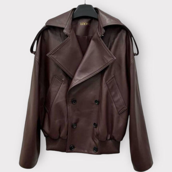 Куртка Loewe женский кожа 163404-4