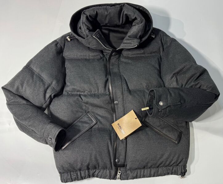 Мужской пуховик Burberry мужской черный 167968