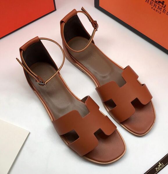 Сандалии Hermès женский кожа 66532