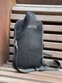 Мужская сумка слинг Loewe мужской кожа черный 42963-2