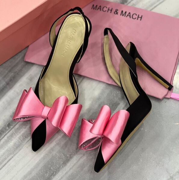 Туфли Mach & Mach женский сатин розовый 115079
