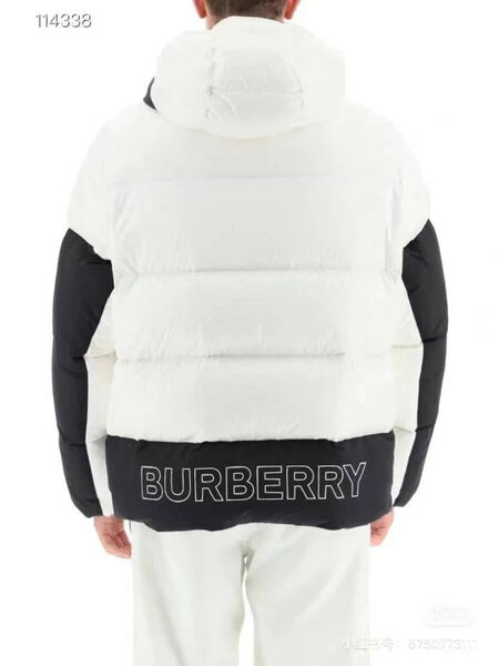 Мужской пуховик Burberry мужской белый 161336-2