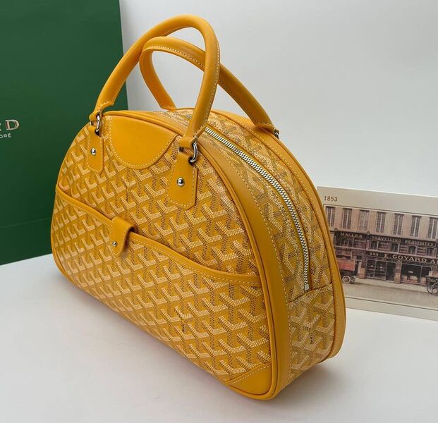 Сумка Goyard женский кожа горчичный 141401
