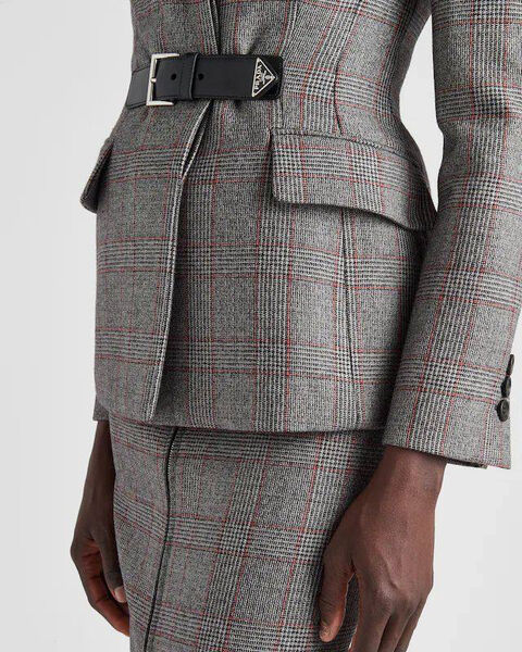 Пиджак Prada женский графитовый 128732-3