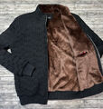 Мужской кардиган Kiton мужской вязаная ткань черный 108505-4