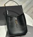 Сумка Saint Laurent женский кожа черный 175005-1