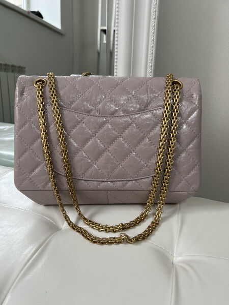 Сумка Chanel Vintage 28 см женский кожа розовый 102741-2